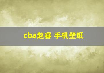 cba赵睿 手机壁纸